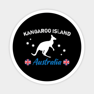 Australia Day Shirt Funny Australian Kangaroo Vintage Magnet